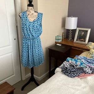 Drawstring waist cover up